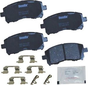 Bendix Priority 1 Ceramic Brake Pads Subaru Forester Impreza Legacy Outback - Picture 1 of 1