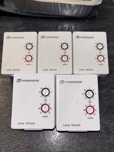 5pcs Powerhouse X-10 Indoor Lamp Module 2-Prong White LM465 300W #G - Picture 1 of 2