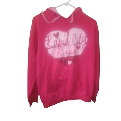 Sudadera con Capucha J. America Rosa Rapid City Rush Para Mujer M Foto 1 de 4