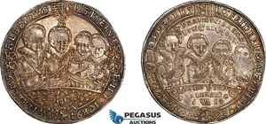 A11-225, Germany, Saxony-Weimar, 1/2 Taler 1614, Saalfeld Mint, Silver, XF-UNC - Picture 1 of 1