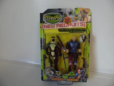 The Corps Dual novos recrutas Lanard Toys 2010 Slash e mais ousado  - Imagem 1 de 2