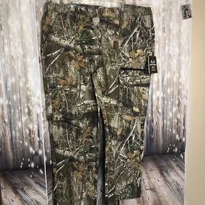 Realtree Woodland Camo Cargo Pants Hunting Gear Mens Sz XXL(44-46) NWT - Picture 1 of 15