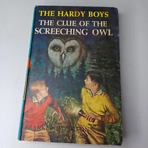 Hardy Boys #41 "The Clue Of The Screeching Owl" Hardcover 1962/B1342 - Foto 1 di 17