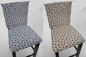 Fundas de respaldo o fundas de asiento para sillas de comedor Cardinals Birds & Berries - Imagen 1 de 12