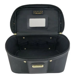 Vintage Jaguar Car JCPenny Travel Shoulder Strap Case Tote Luggage Bag Gold Logo - Picture 1 of 12