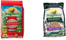 Wagner'S 62008 Western Regional Blend Wild Bird Food, 20-Pound Bag & 82072 Gourm