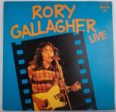 Vintage 1974 Rory Gallagher "Live" Vinyl Record LP Polydor 2384 079 Special - Image 1 of 4