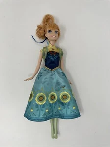 Disney Frozen Fever Anna Doll (no Shoes) - Picture 1 of 5