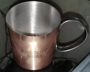 Absolut Mule Vodka Copper Metal Cup Mug - Picture 1 of 1