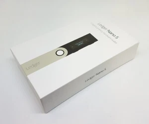 Ledger Nano S USB Cryptocurrency Cold Storage Hardware Wallet New and Sealed - Picture 1 of 8