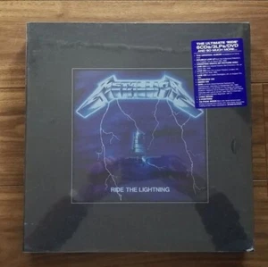 METALLICA Ride the Lightning Deluxe Edition 6CD+4LP+DVD Box Set New - Picture 1 of 3