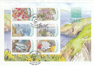 (142273) Minihoja RAMSAR Sark GB Guernsey Usada 2008 EN PIEZA - Imagen 1 de 1