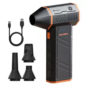 WOLFBOX MF50 Cordless Air Duster 110,000RPM Super Power, 3-Speed Mini Blower - Picture 1 of 8