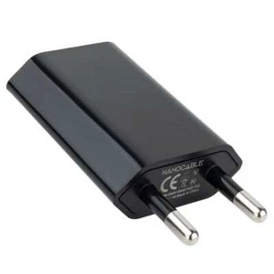 NANOCABLE Cargador de Telefono Movil USB para Smartphone Tablet 10.10.2002 5V 1A - Imagen 1 de 6