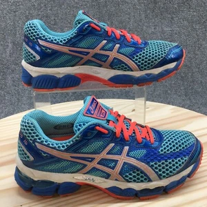 Asics Shoes Womens 7.5D Cumulus 15 Running Sneakers Multicolor Athletic T3C6N - Picture 1 of 19