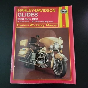 Haynes Harley Davidson Glides 1970 - 1991 Owners Workshop Manual 74" 80" 703 - Picture 1 of 9