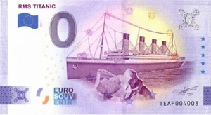 0 Euro Schein Irland Titanic II Null € Banknote - Euro Souvenir - Bild 1 von 2