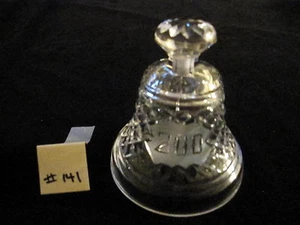 WATERFORD BELL "NOEL 1977" ETCHED, 4"H, EXCELLENT CONDITION AND GREAT VALUE! - Picture 1 of 3
