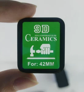 Apple Watch 7 - Full Cover Displayschutz Curved 41/45mm *aus DE* Folie 9D Flexi - Afbeelding 1 van 9