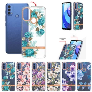 For Motorola Moto E30 Flower And Grass Series Beautiful Phone Case - Picture 1 of 7