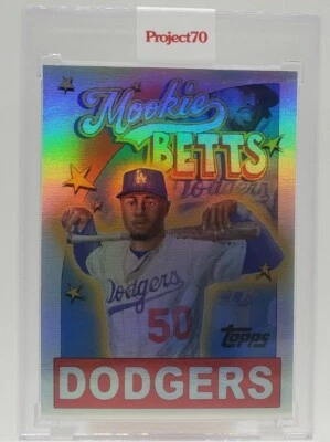 Topps Project 70 Card 672 - Mookie Betts by Market FOIL 07/70 - Image 1 of 2
