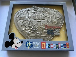 DLR - Disneyland 65th Anniversary Park Map Jumbo - SOLD OUT LE Disney Pin 142321 - Picture 1 of 6