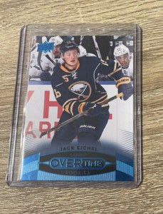 2015-16 Upper Deck Overtime Blue Foil Jack Eichel #120 Rookie RC