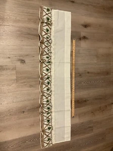 Palm Tree - Valance Window Treatment - Rod Pocket - 57” Long - Picture 1 of 9