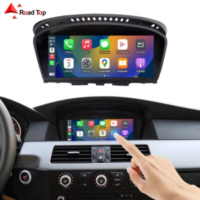 For BMW 3 5 Series E90 E91 E60 E61 E63 CCC Wireless CarPlay Auto Car TouchScreen - Image 1 of 4