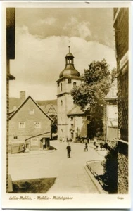 Foto-AK ZELLA-MEHLIS /MEHLIS - Mittelgasse 30/50er - Bild 1 von 1