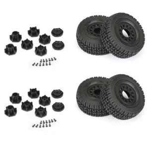 Pro-Line 1/10 Mirage TT F/R 2.2"/3.0" 12mm & 14mm Black Raid Wheels (4) - Picture 1 of 5