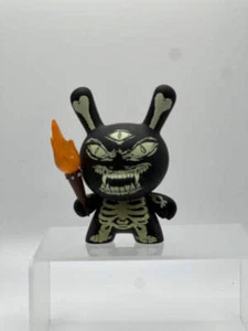 Kidrobot Mishka Dunny Series 2016 - Esqueleto con antorcha GITD (3/40) - Imagen 1 de 2