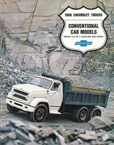 1968 Chevrolet Conventional Cab Models Series 70 and 80 Truck Sales Brochure - Picture 1 of 1