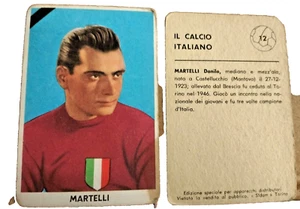 FIGURINE SIDAM  CALCIO - IL GRANDE TORINO # 12 - DANILO MARTELLI - NUOVA - CARD - Picture 1 of 1