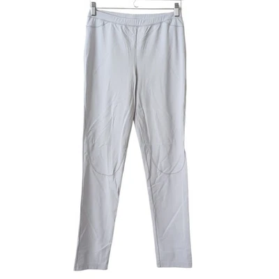 Женские штаны PRADA большие без застежек конные серые леггинсы сделано в Италии брюки - Изображение 1 из 4