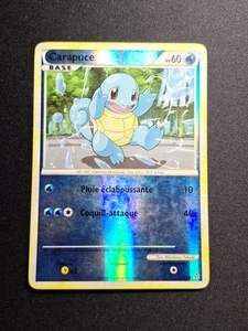 Carapuce 63/95 Reverse HGSS Déchaînement Carte Pokémon FR - Imagen 1 de 6
