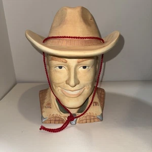 Vintage Roy Rogers 1991 American Frontier Vendor Cookie Jar - Picture 1 of 23
