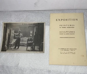 Exhibition Painting Sculpture 1924 Paris Xander Warshawsky exhibition catalog - Picture 1 of 11
