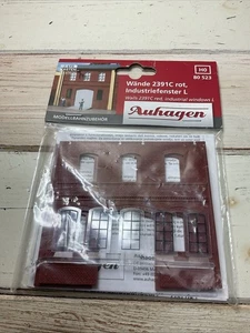 AUHAGEN 80523 Walls 2391 C Red, Industrial Windows L SET - Picture 1 of 2