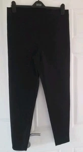 George Size 16 Smart Black Stretch Jeggings, Skinny, Elasticated waist, New - Picture 1 of 4
