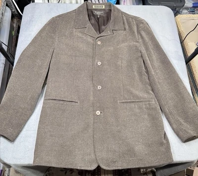 Tommy Bahama Blazer Jacket Mens Large Brown Island Soft Wool Italian Fabric - Image 1 of 4