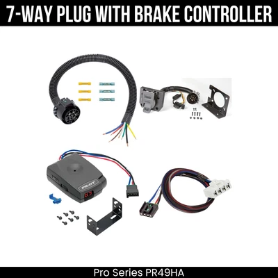 Pro Ser. 7Way Wiring Brake Control For 03-09 Dodge Ram 2500 3500 08-09 4500 5500 - Image 1 of 4