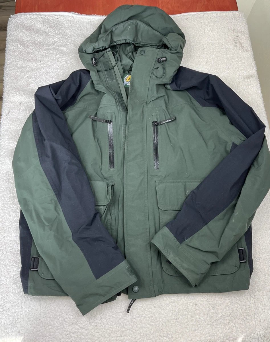 90s Cabela's Fishing Jacket DarkGreen XL Cabela's Green Coats