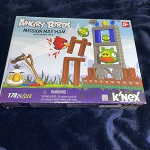 K’NEX Angry Birds Mission May'ham - 178 piece - 72613 - Brand New / Sealed -Rare - Picture 1 of 7