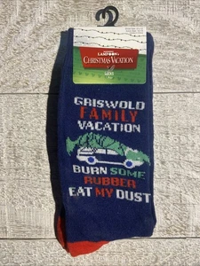 National Lampoon’s Christmas Vacation Crew Socks Size 6 1/2-12 Brand New #D103 - Picture 1 of 2