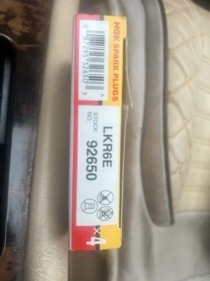 4 pc NGK 92650 LKR6E Standard Spark Plugs NIB - Image 1 of 2