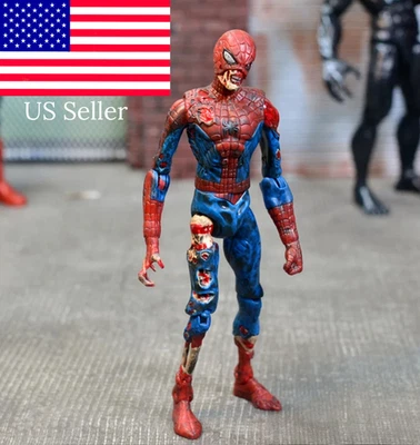 Zombie Hulk Capitán América Spider-Man Figura de Acción Juguetes Muñeca Nuevo 7" Versión China Foto 1 de 4
