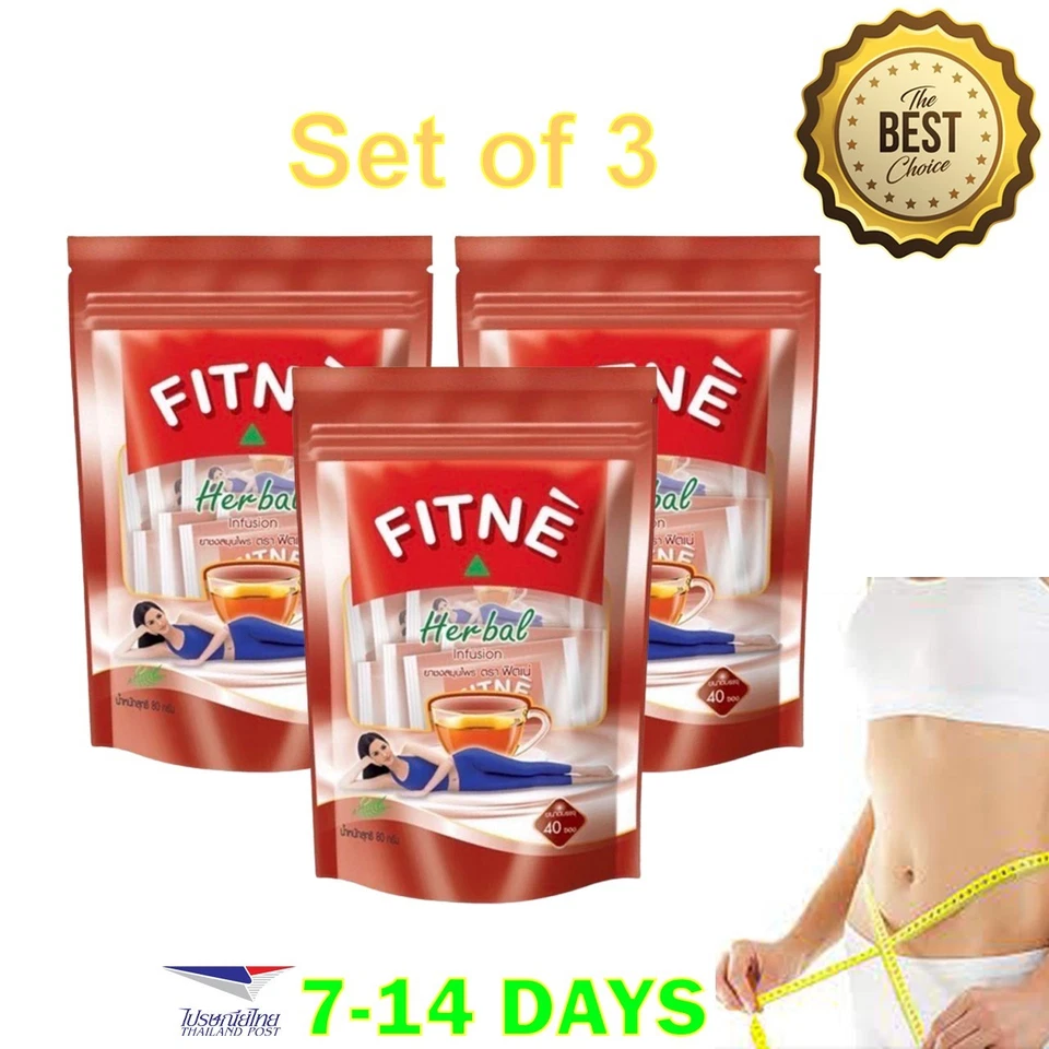 3x 40 TB FITNE Original Té de Hierbas Senna Infusión Control de Peso Dieta Desintoxicación S Foto 1 de 4
