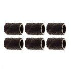 6.4mm(1/4") 6pcs Sanding Bands 60 Grit 431 Power Rotary Tool Accessories