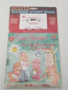 Vintage Care Bears The Very Best Present in the World Book & Cassette NEW - Bild 1 von 2